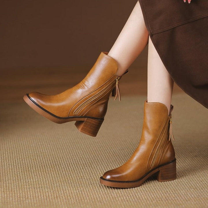Comfortable Women's Ankle Boots in Premium Leather (3)