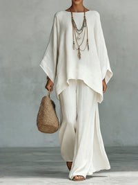 Agnes | Women's Oversized Top and Wide Leg Set