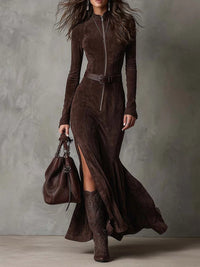 Lena | Women's Autumn Maxi Dress for Evenings