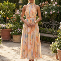 Clara | Women's Midi Length Dress with Straps