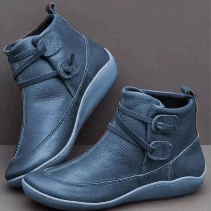 Damskie eleganckie buty ortopedyczne na każdy dzień w kolorze Niebieski