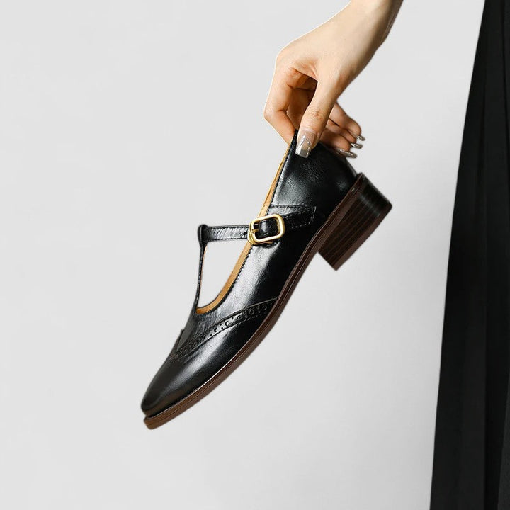 Damskie eleganckie ortopedyczne Mary Jane (8)