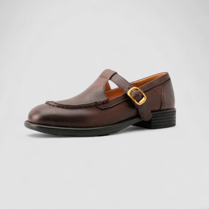 Damskie Eleganckie Ortopedyczne Mary Janes (7)