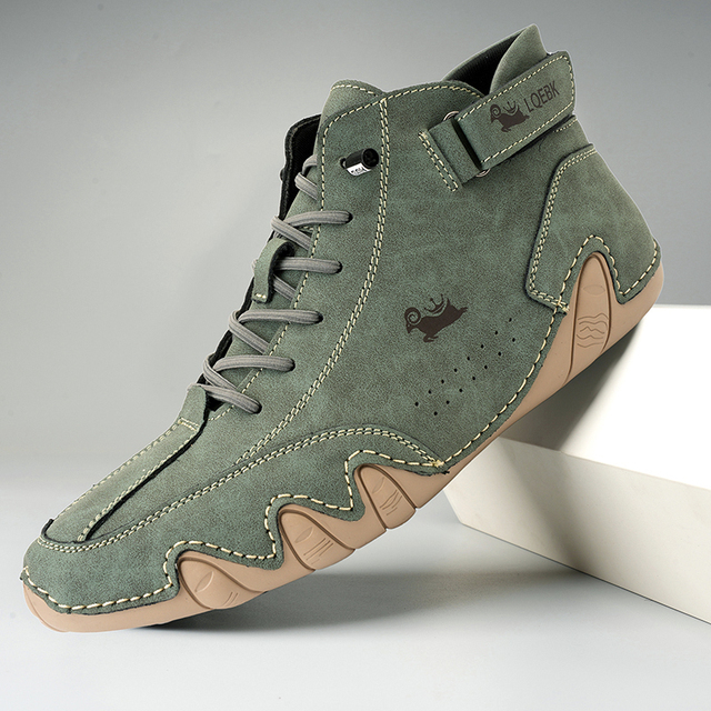 Damskie Komfortowe Ortopedyczne Sneakerki w kolorze Zielony