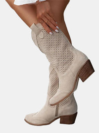 Dominique | Women's Perforated Leather Shoes for Spring