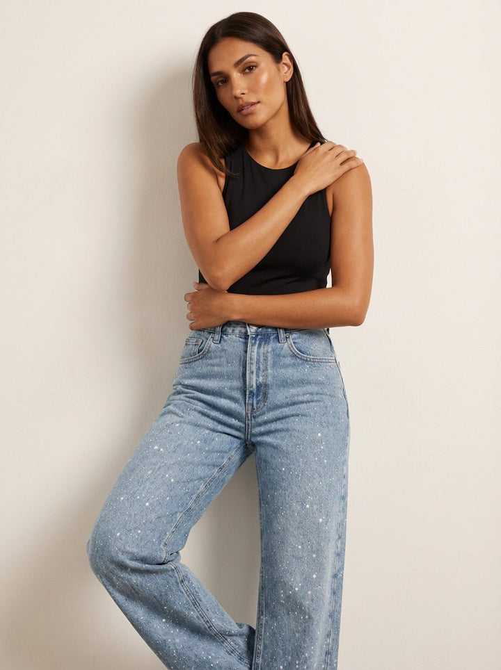 Denim Baggy Jeans for Women (5)
