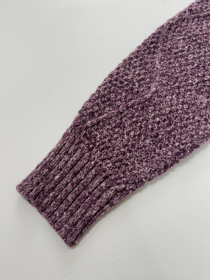 Elegant Cable-Knit Jumper Dress for Evenings (6)