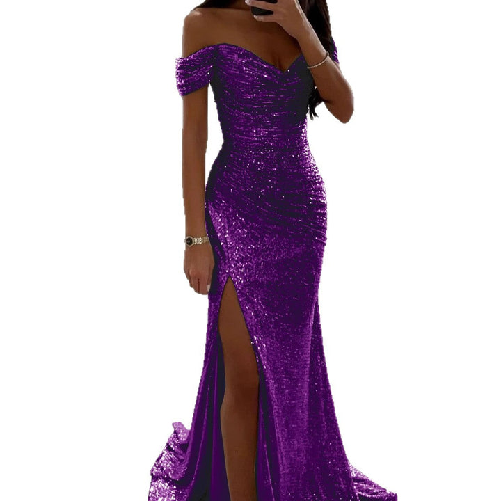 Evening Dress with Shimmering Sequins Lune (10)