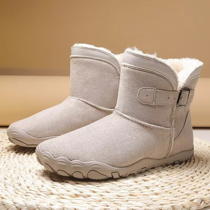 Fleece-Lined Women's Cowboy Boots for Winter (12)