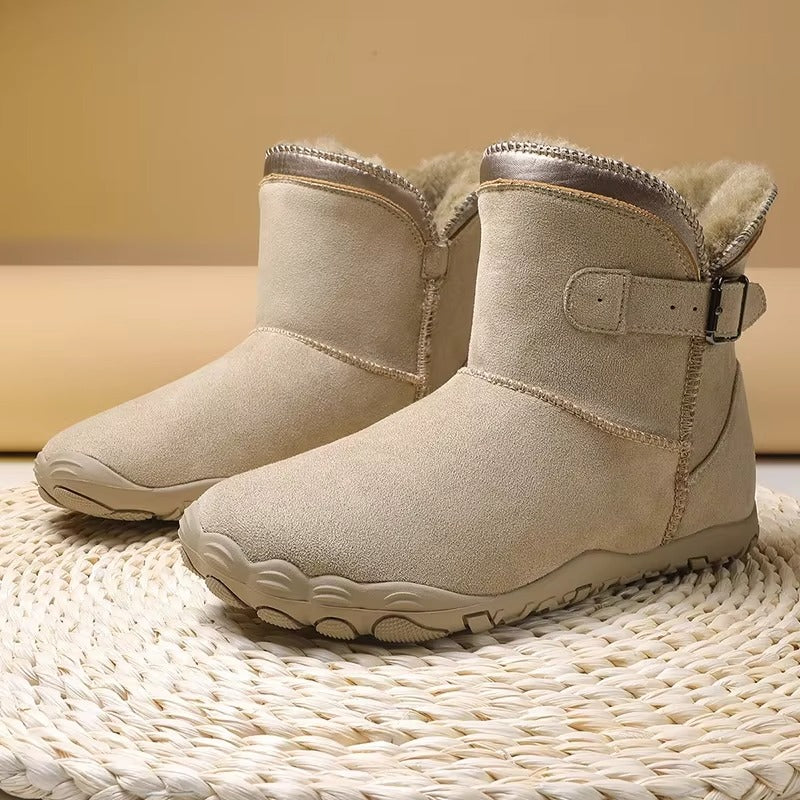 Fleece-Lined Women's Cowboy Boots for Winter (16)