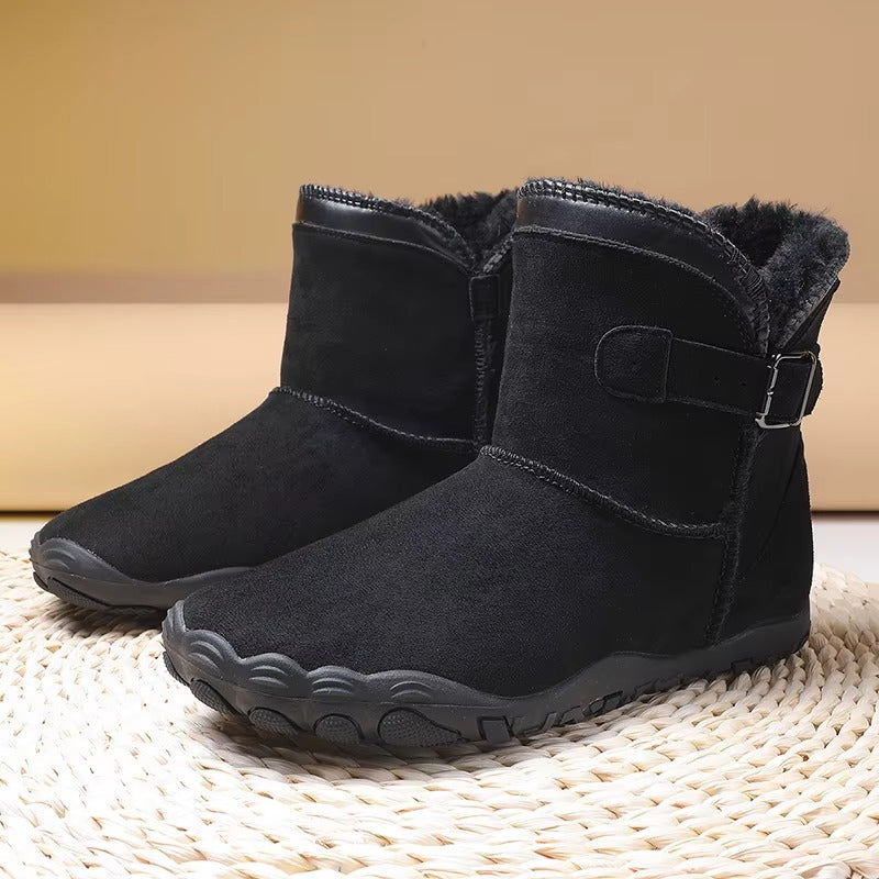 Fleece-Lined Women's Cowboy Boots for Winter (17)