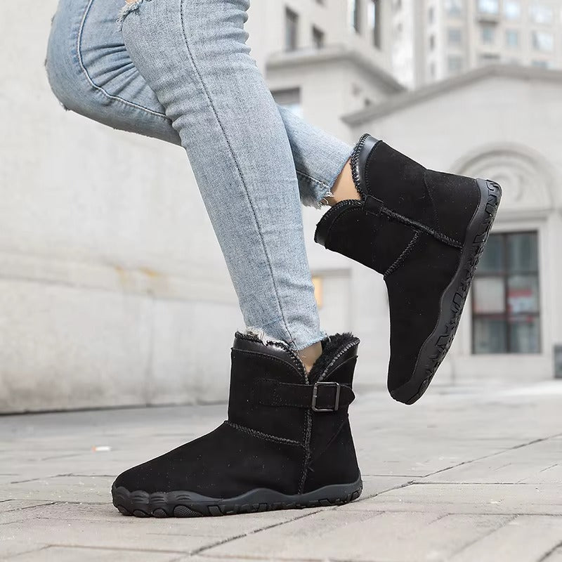Fleece-Lined Women's Cowboy Boots for Winter (7)
