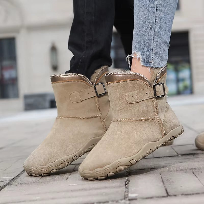 Fleece-Lined Women's Cowboy Boots for Winter (8)