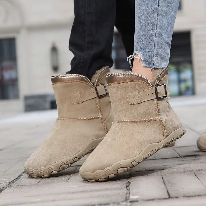 Fleece-Lined Women's Cowboy Boots for Winter (8)