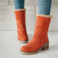 Hallie | Foldable Women's Brown Boots for Autumn