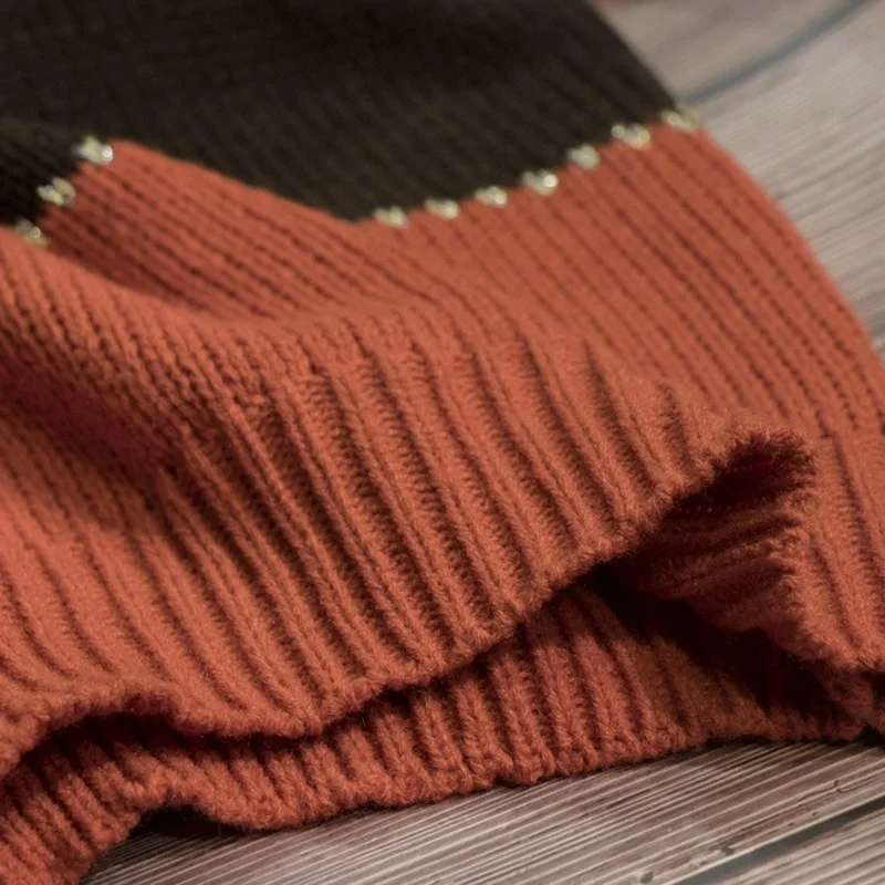 Naomi | Damski sweter z miękkiej dzianiny o luźnym kroju na jesień foto 6