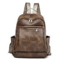 Natasha | Women's Leather Backpack with Adjustable Straps