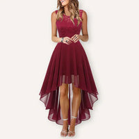 Elizabeth | Women's Asymmetric Midi Dress for Weddings