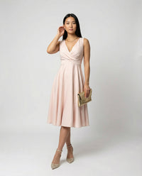 Martha | Women's A-Line Dress with Straps