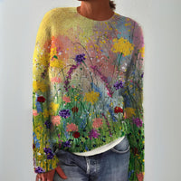 Hannah | Women's Cosy Blouse with Floral Print