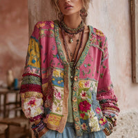 Millie | Women's Loose Knit Cardigan with Long Sleeves