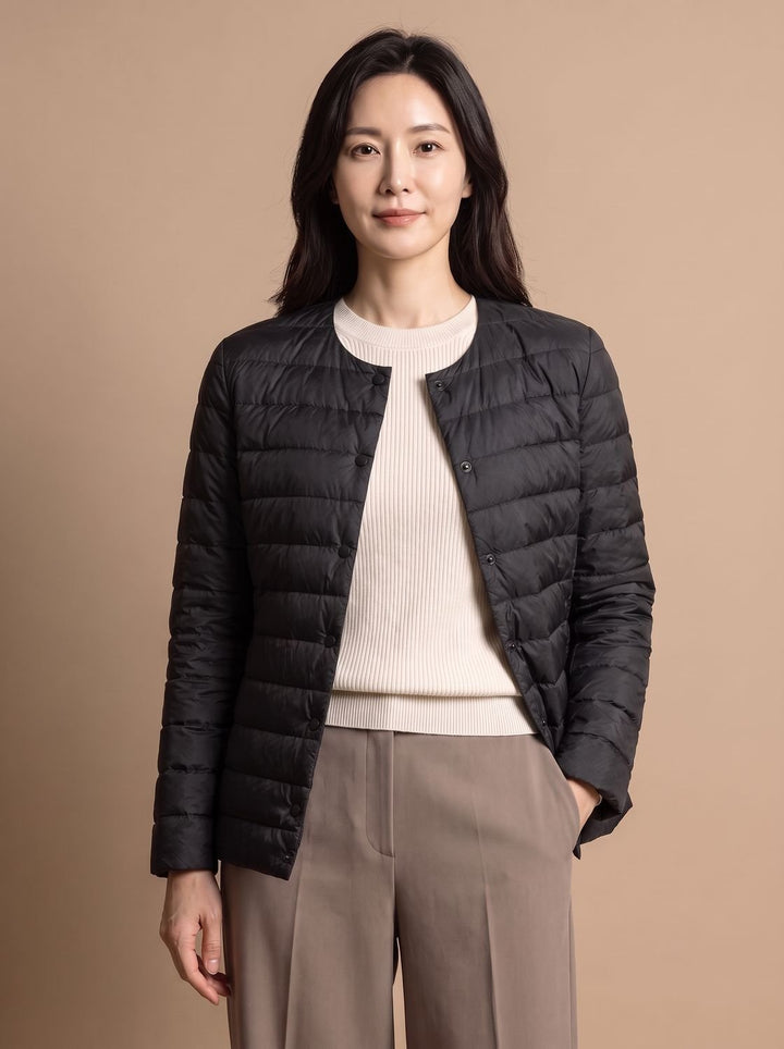 Lightweight Quilted Women's Puffer Jacket for Winter (2)