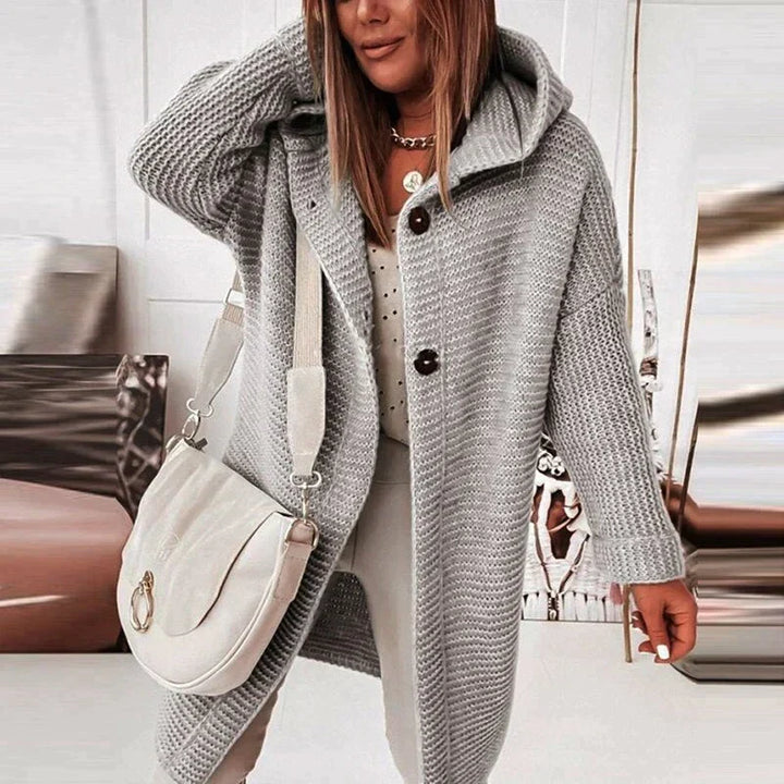 Long Cardigans for Women Autumn Warmth in Grey