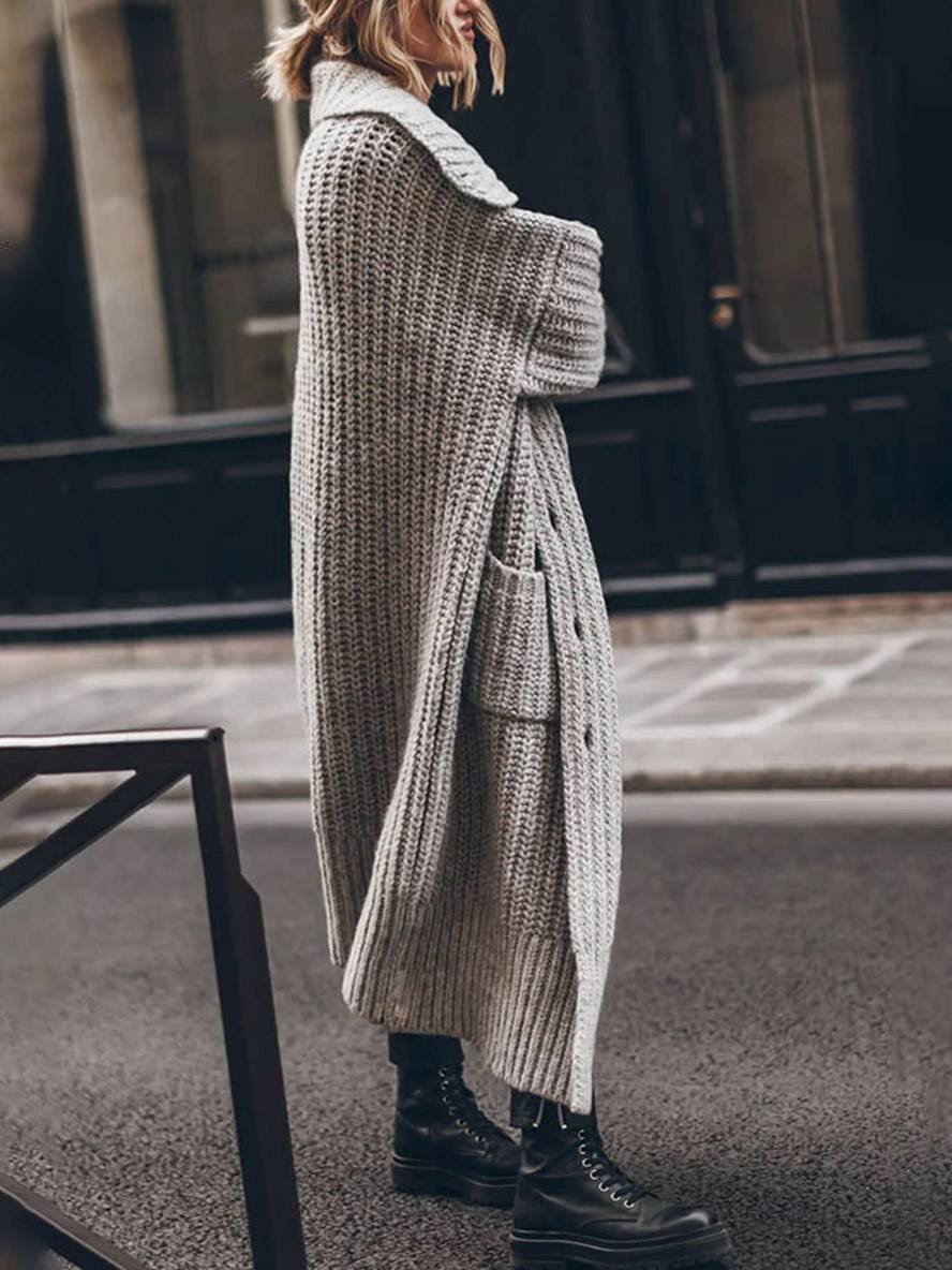 Long Cardigans for Women in Ribbed Knit (3)