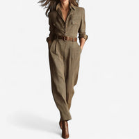 Polly | Women's Tailored Jumpsuit for Autumn Days