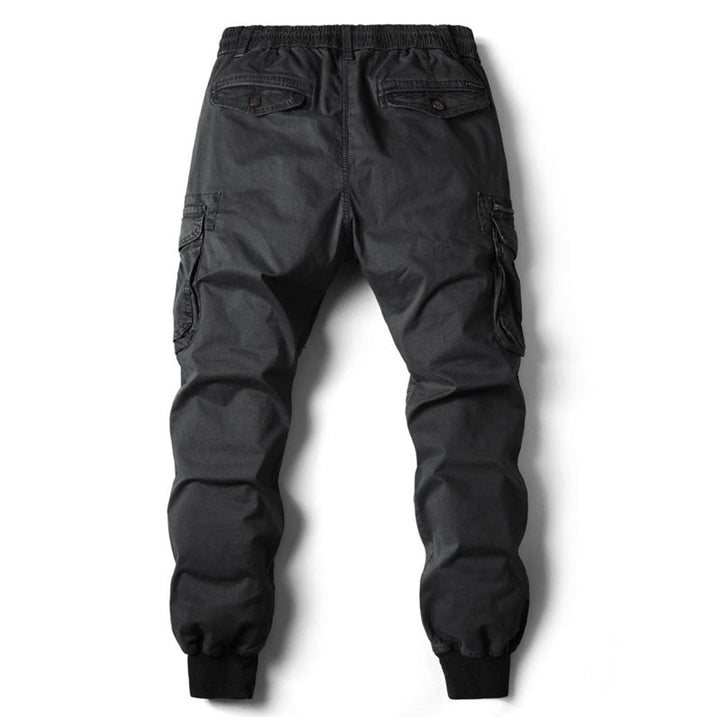 Men's Cargo Trousers Tapered for Casual Wear