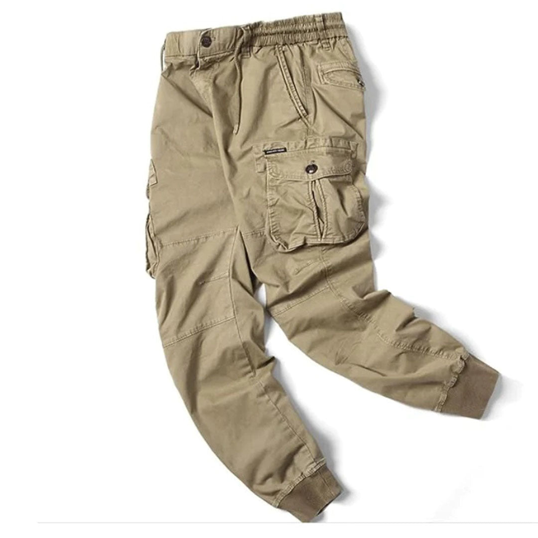 Men's Cargo Trousers Tapered for Casual Wear (3)