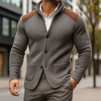 Isaac | Men's Christmas Jumper with Refined Shoulders