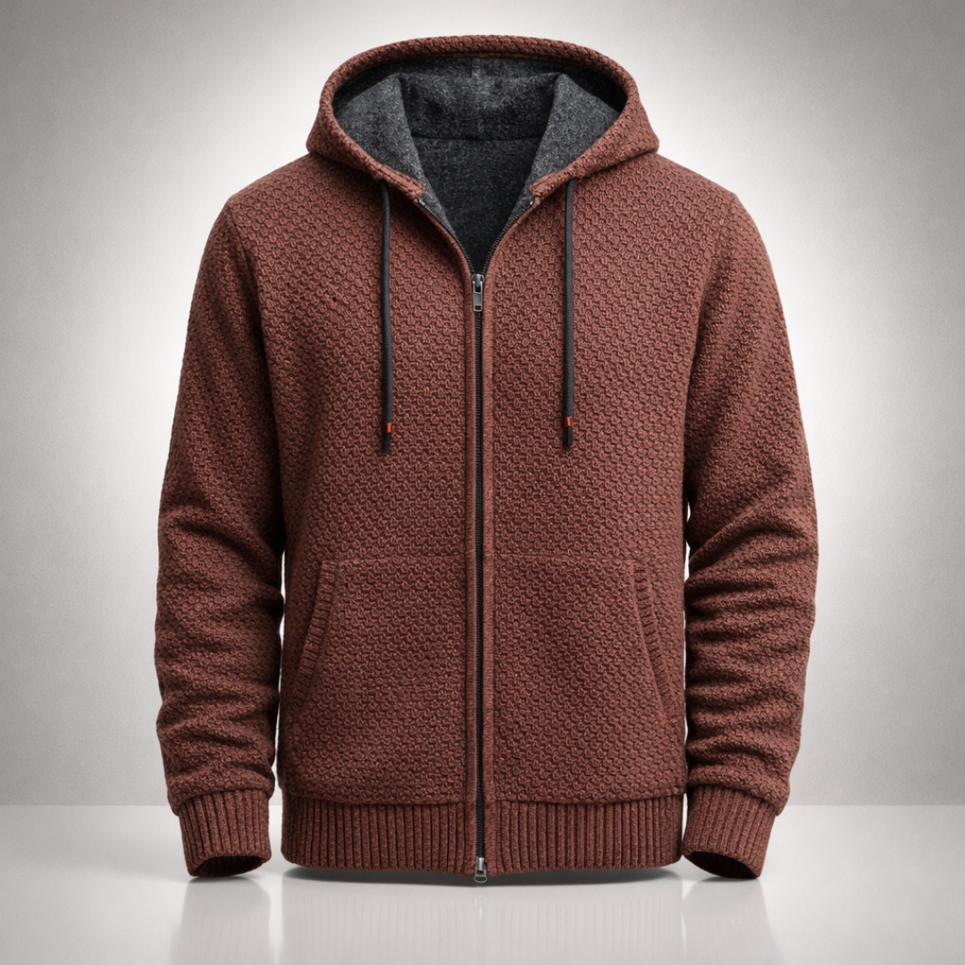 Men's Christmas Jumper Zip-Up for Autumn (6)