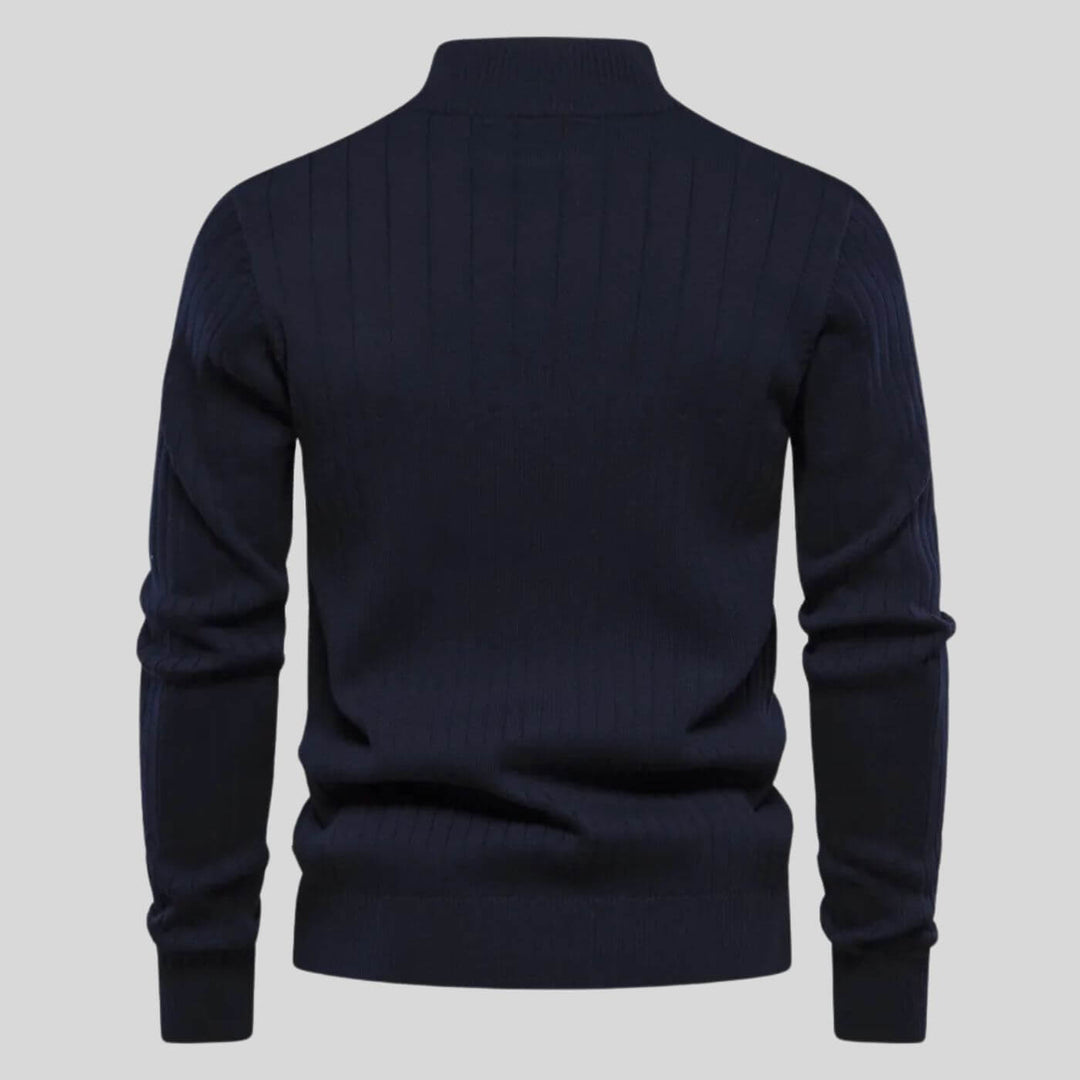 Men's Christmas Sweater with Structured Fit (6)