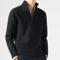 Theo | Men's Jumper Half-Zip Breathable Knit
