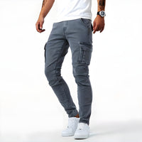 Oscar | Men's Slim Fit Cargo Pants with Multiple Pockets