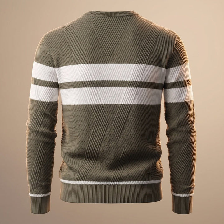 Men's Textured Stripe Jumper Dress for Everyday (7)