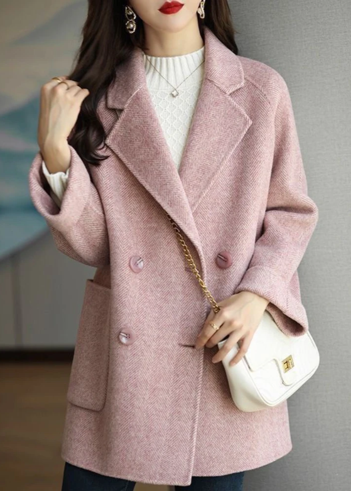 Oversized Belted Women's Coat for Autumn (6)