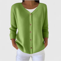 Poppy | Relaxed-Fit Black Cardigan for Women