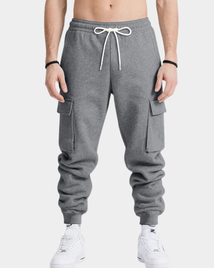 Relaxed Men's Cargo Trousers for Everyday Comfort (7)