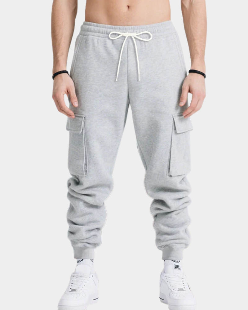 Relaxed Men's Cargo Trousers for Everyday Comfort (8)