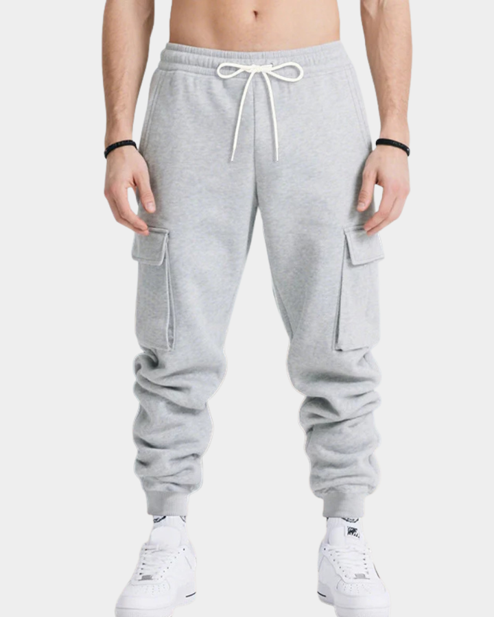 Relaxed Men's Cargo Trousers for Everyday Comfort (8)