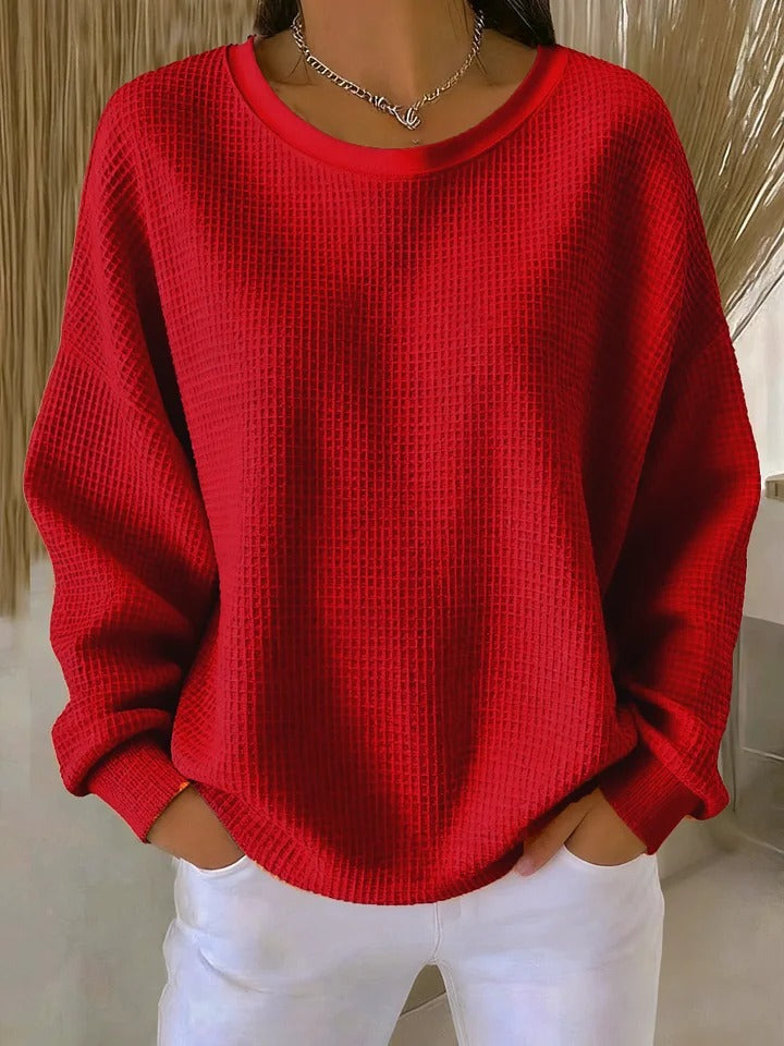 Rozkoszny Pullover w kolorze Czerwony