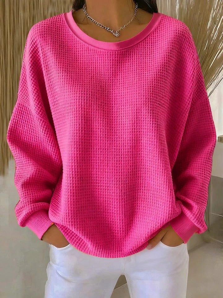 Rozkoszny Pullover w kolorze Leuchtendes Pink