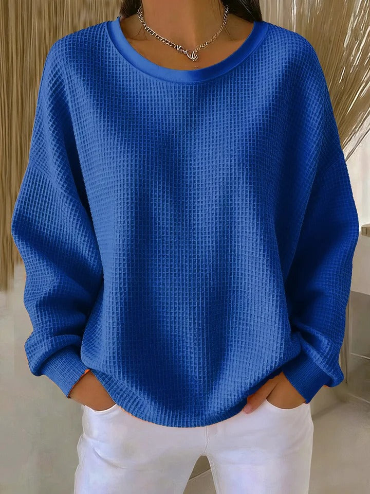 Rozkoszny Pullover w kolorze Niebieski