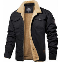 Alfie | Sherpa-Lined Men's Winter Jacket for Cold Days