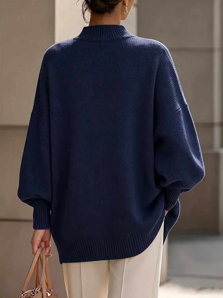 Smart Casual Jumper Dress for Office Wear (2)