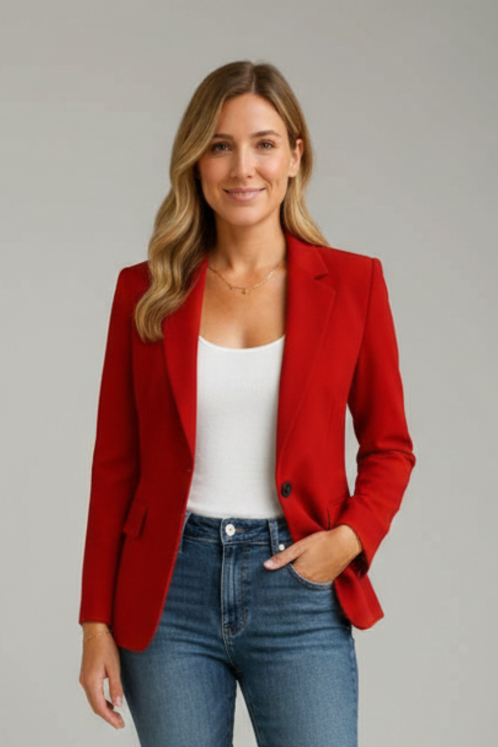 Structured Women's Winter Coat Blazer (2)