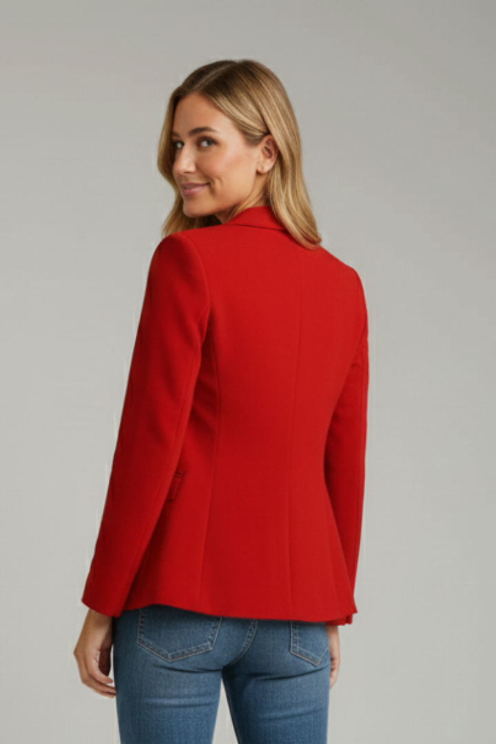 Structured Women's Winter Coat Blazer (4)