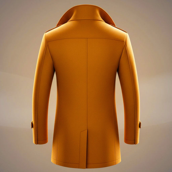 Tailored Women's Trench Coat in Wool (8)